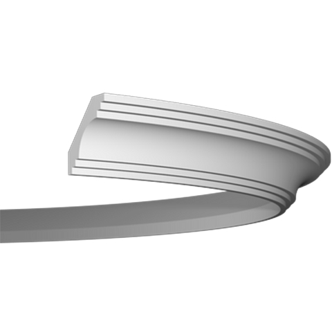 Карниз гибкий Evroplast (Европласт) 2000х72х73 мм, Пенополиуретан, 1.50.199