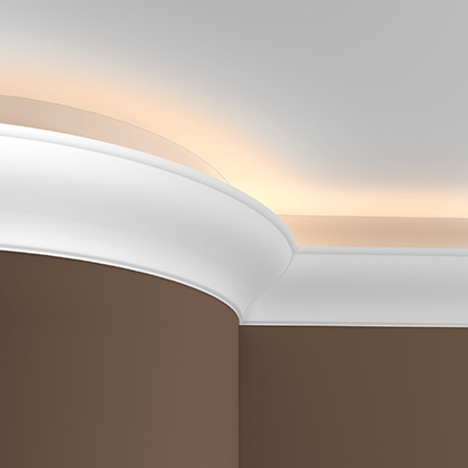 Карниз гибкий Evroplast (Европласт) 2000х164х166 мм, Пенополиуретан, 1.50.222