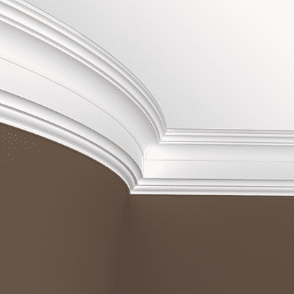 Карниз гибкий Evroplast (Европласт) 2000х93х130 мм, Пенополиуретан, 1.50.254