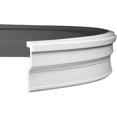 Карниз гибкий Evroplast (Европласт) 2000х220х47 мм, Пенополиуретан, 1.50.269
