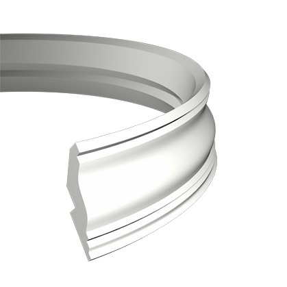 Карниз гибкий Evroplast (Европласт) 2000х130х198 мм, Пенополиуретан, 1.50.273