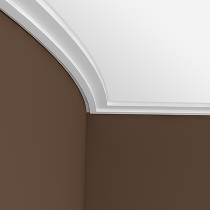 Карниз гибкий Evroplast (Европласт) 2000х40х13 мм, Пенополиуретан, 1.50.298