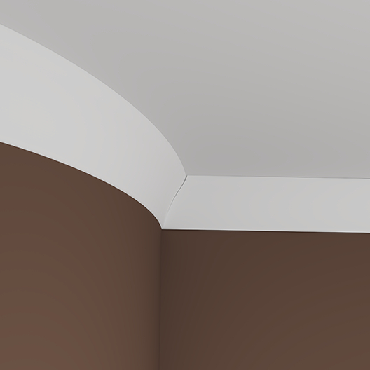 Карниз гибкий Evroplast (Европласт) 2000х120х199 мм, Пенополиуретан, 1.50.624