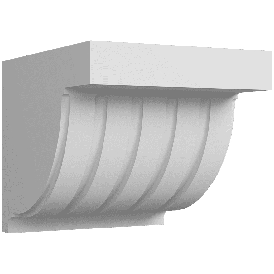 Кронштейн Evroplast (Европласт) 127х100х120 мм, Пенополиуретан, 1.19.801