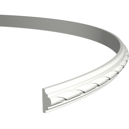 Молдинг гибкий Evroplast (Европласт) 2000х40х18 мм, Пенополиуретан, 1.51.312