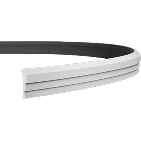 Молдинг гибкий Evroplast (Европласт) 2000х75х22 мм, Пенополиуретан, 1.51.315