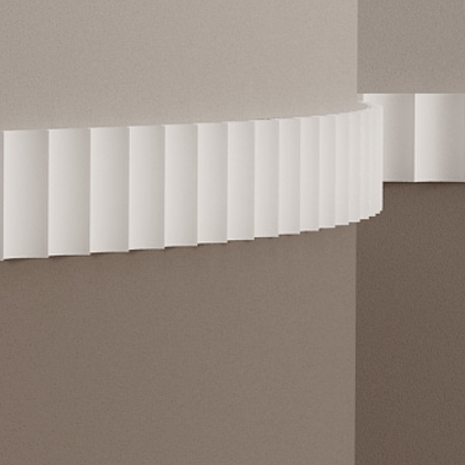 Молдинг гибкий Evroplast (Европласт) 2000х80х21 мм, Пенополиуретан, 1.51.327