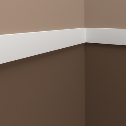 Молдинг гибкий Evroplast (Европласт) 2000х70х13 мм, Пенополиуретан, 1.51.363