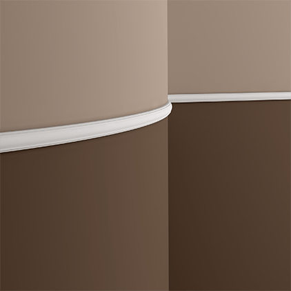 Молдинг гибкий Evroplast (Европласт) 2000х30х13 мм, Пенополиуретан, 1.51.379