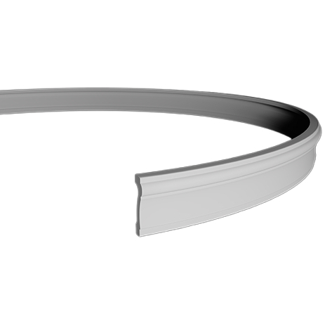 Молдинг гибкий Evroplast (Европласт) 2000х75х23 мм, Пенополиуретан, 1.51.383