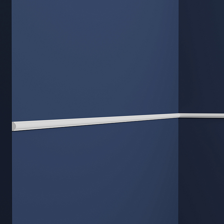 Молдинг Evroplast (Европласт) 2000х15х8 мм, Пенополистирол, U.6.51.412