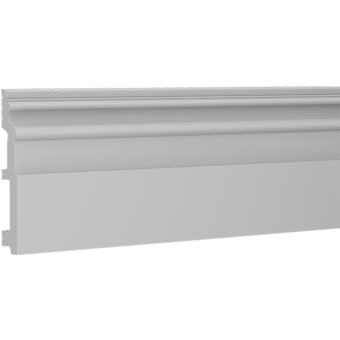 Плинтус Evroplast (Европласт) 2000х130х15 мм, Перфом, 6.53.113