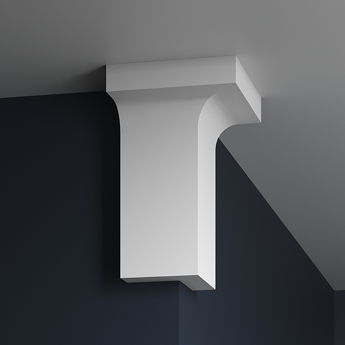 Угловой элемент Evroplast (Европласт) 131х200 мм, Пенополиуретан, 1.52.818