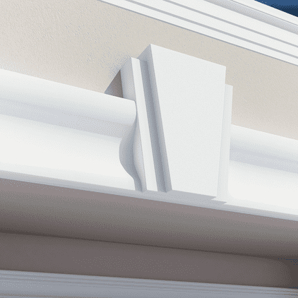 Замковый камень Evroplast (Европласт) 253х306х75 мм, Пенополиуретан, 4.85.005