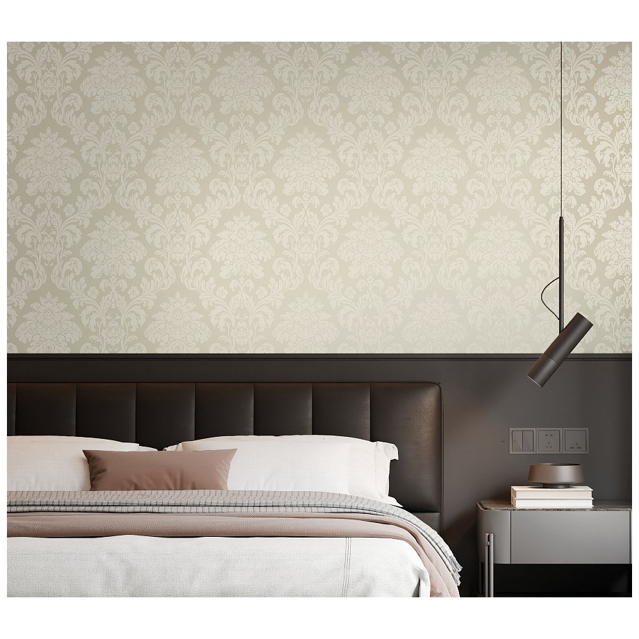 Обои флизелиновые Milassa Дамаск 10х1 м (DK15 002/1)