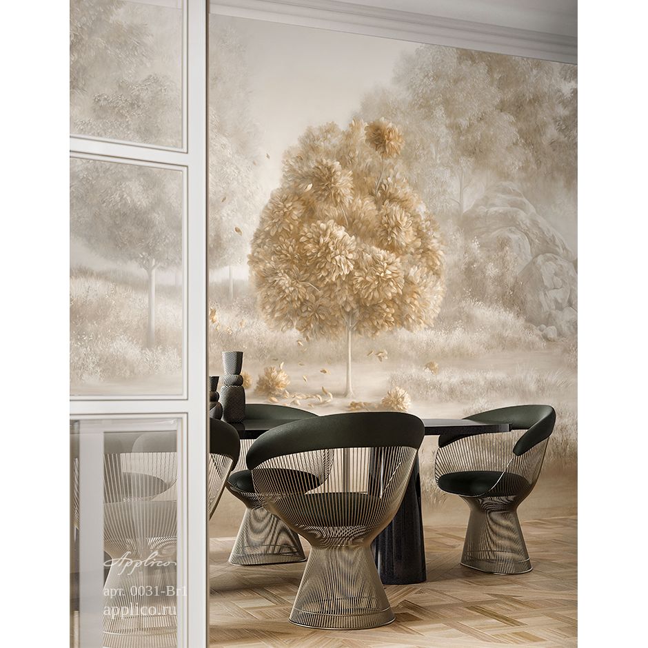 Фреска виниловая Applico (Апплико) Tree, 0031-Br1