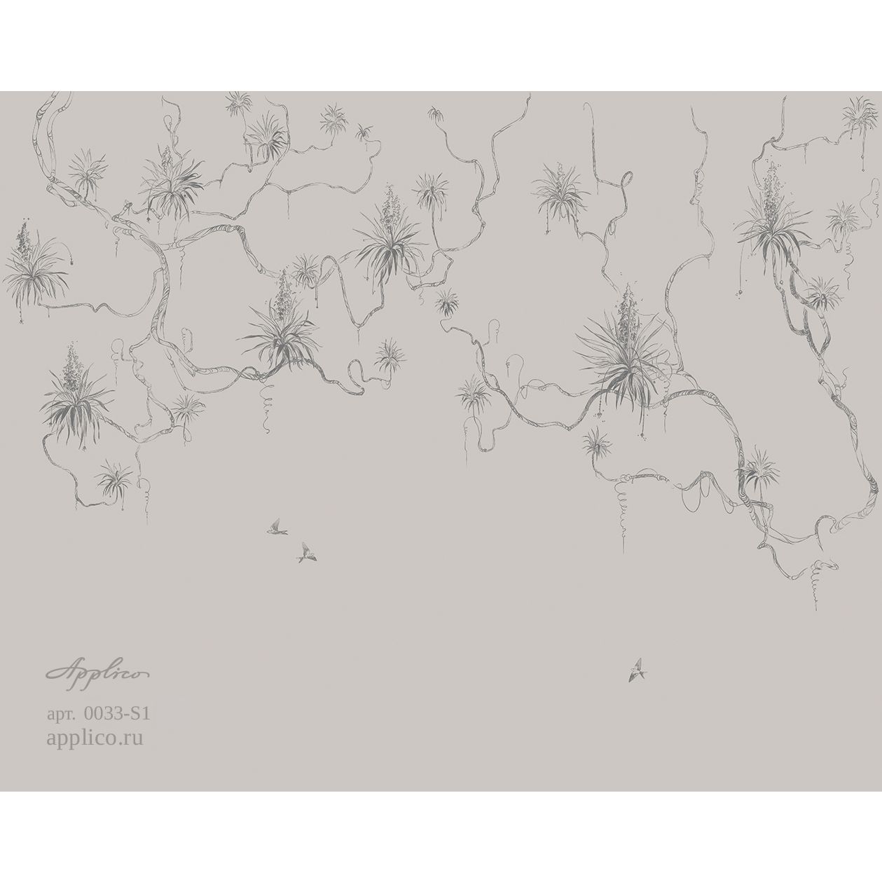 Фреска виниловая Applico (Апплико) Tree, 0033-S1