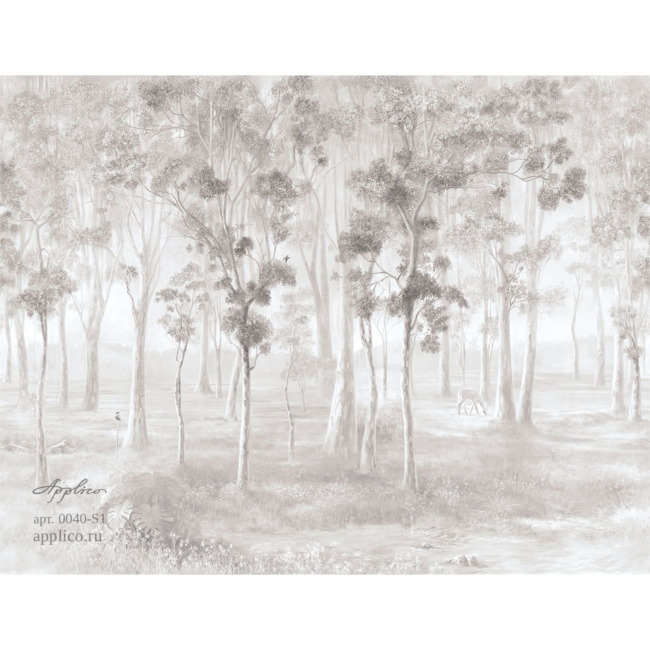 Фреска виниловая Applico (Апплико) Tree, 0040-S1