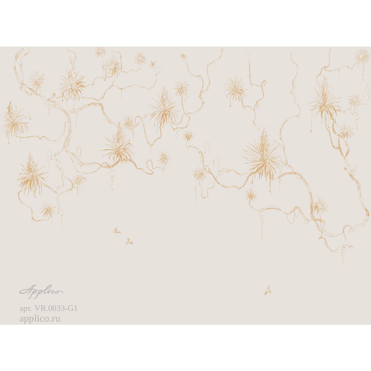 Фреска виниловая Applico (Апплико) Tree, VR-0033-G1