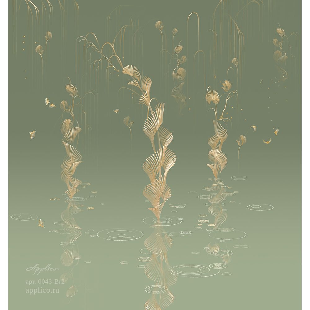 Фреска виниловая Applico (Апплико) Four, 0043-Br2