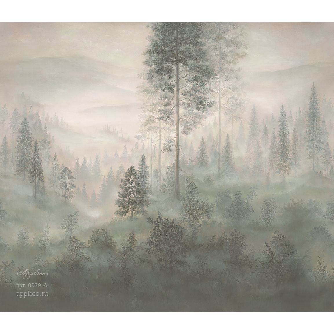Фреска виниловая Applico (Апплико) Four, 0059-A