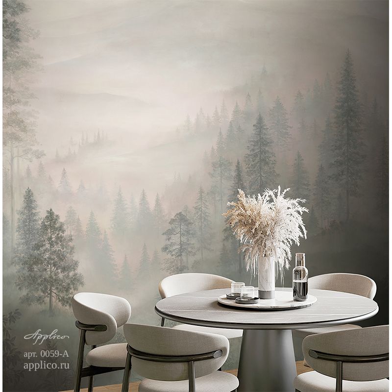 Фреска виниловая Applico (Апплико) Four, 0059-A