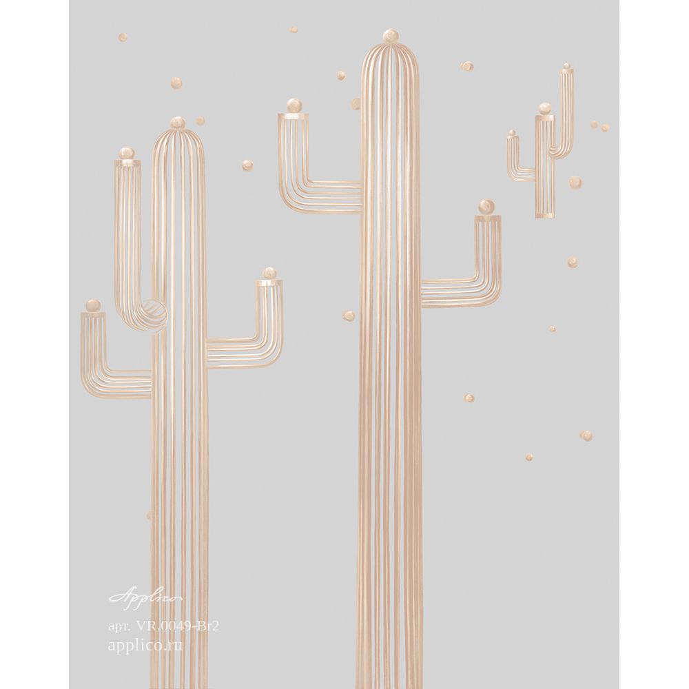 Фреска виниловая Applico (Апплико) Four, VR-0049-Br2