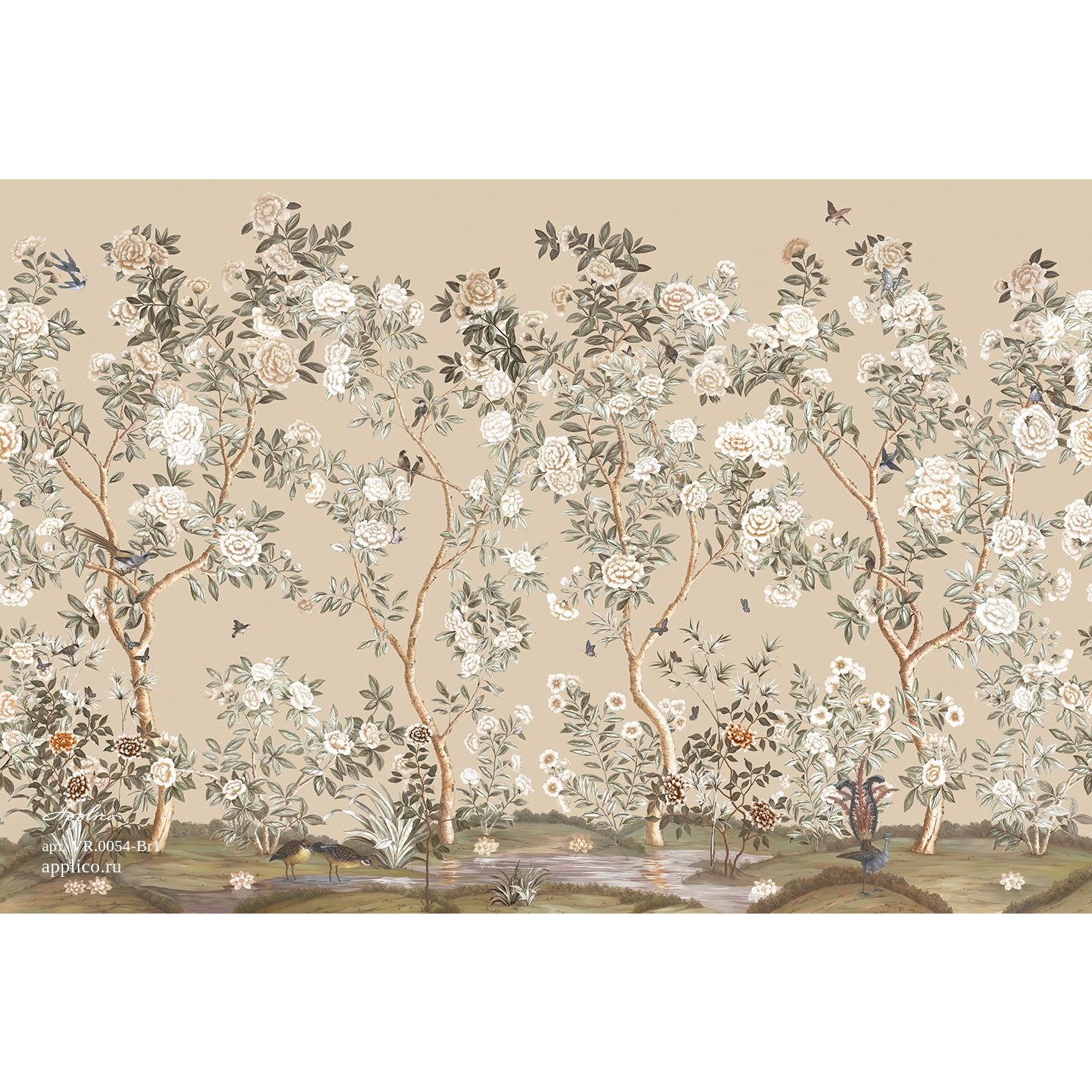 Фреска виниловая Applico (Апплико) Four, VR-0054-Br1