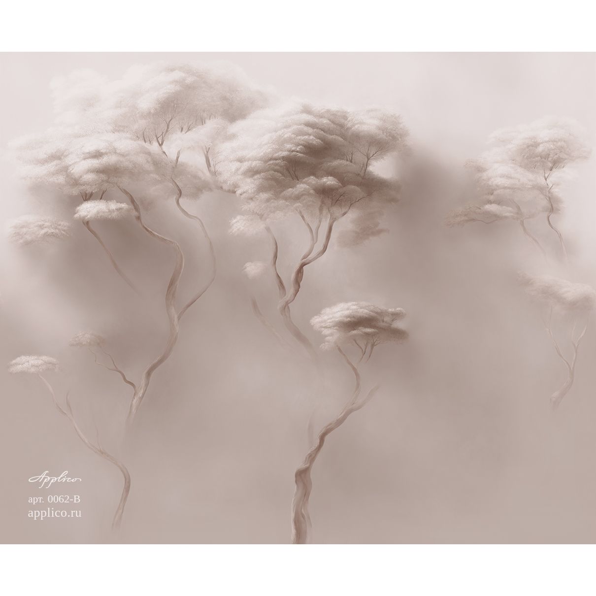 Фреска виниловая Applico (Апплико) Five, 0062-B