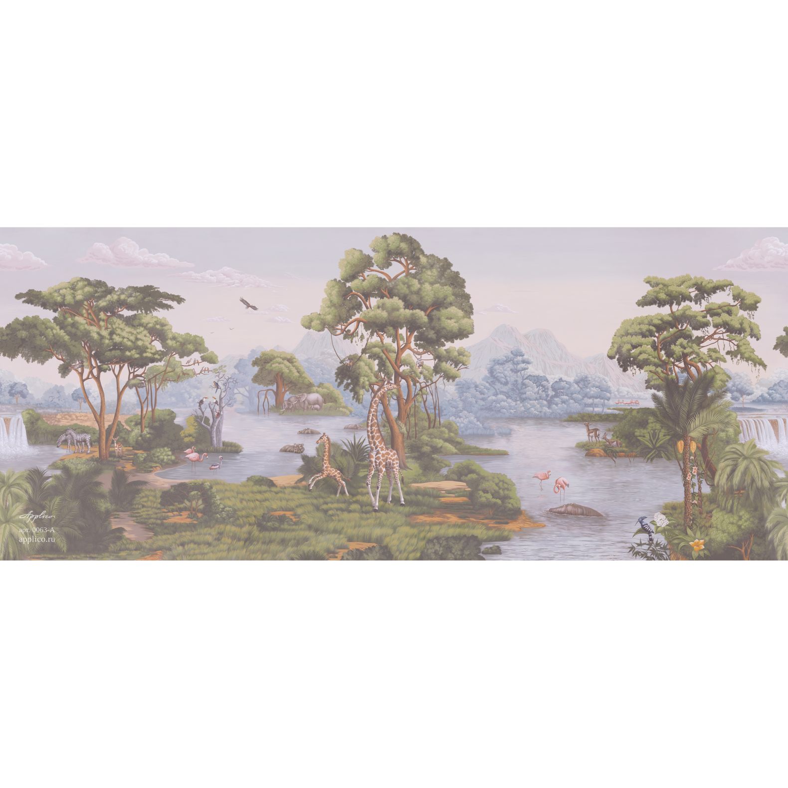 Фреска виниловая Applico (Апплико) Five, 0063-A