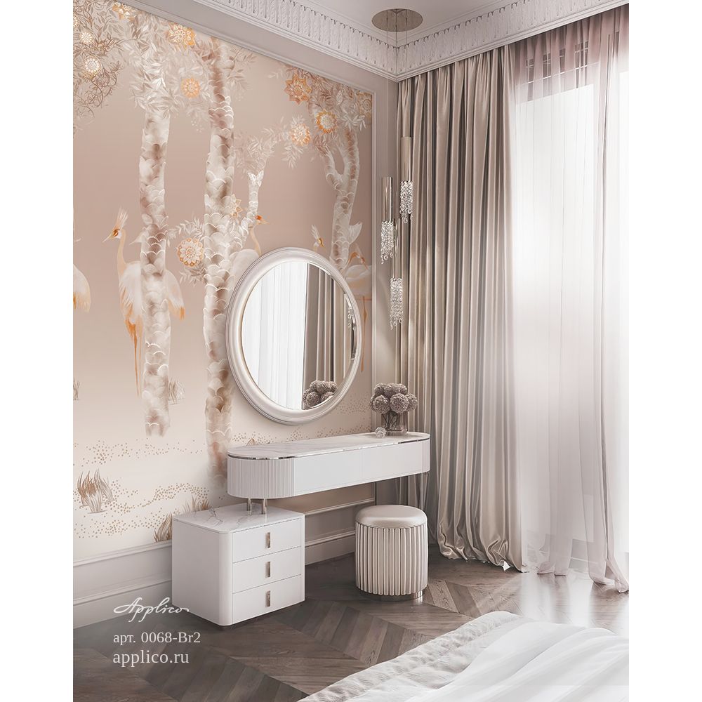 Фреска виниловая Applico (Апплико) Five, 0068-Br2