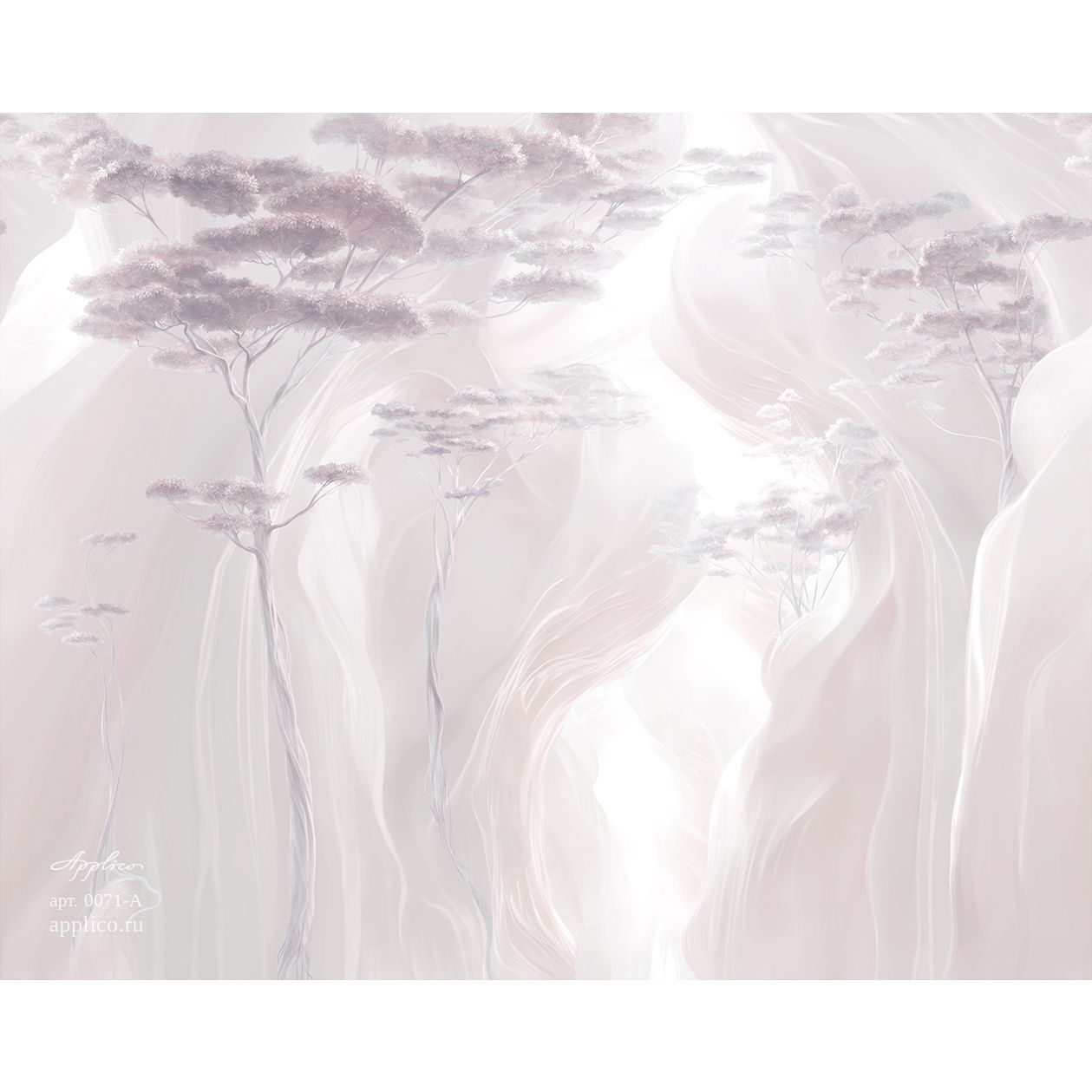 Фреска виниловая Applico (Апплико) Five, 0071-A