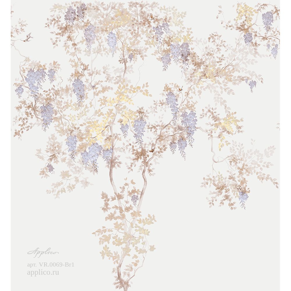 Фреска виниловая Applico (Апплико) Five, VR-0069-Br1