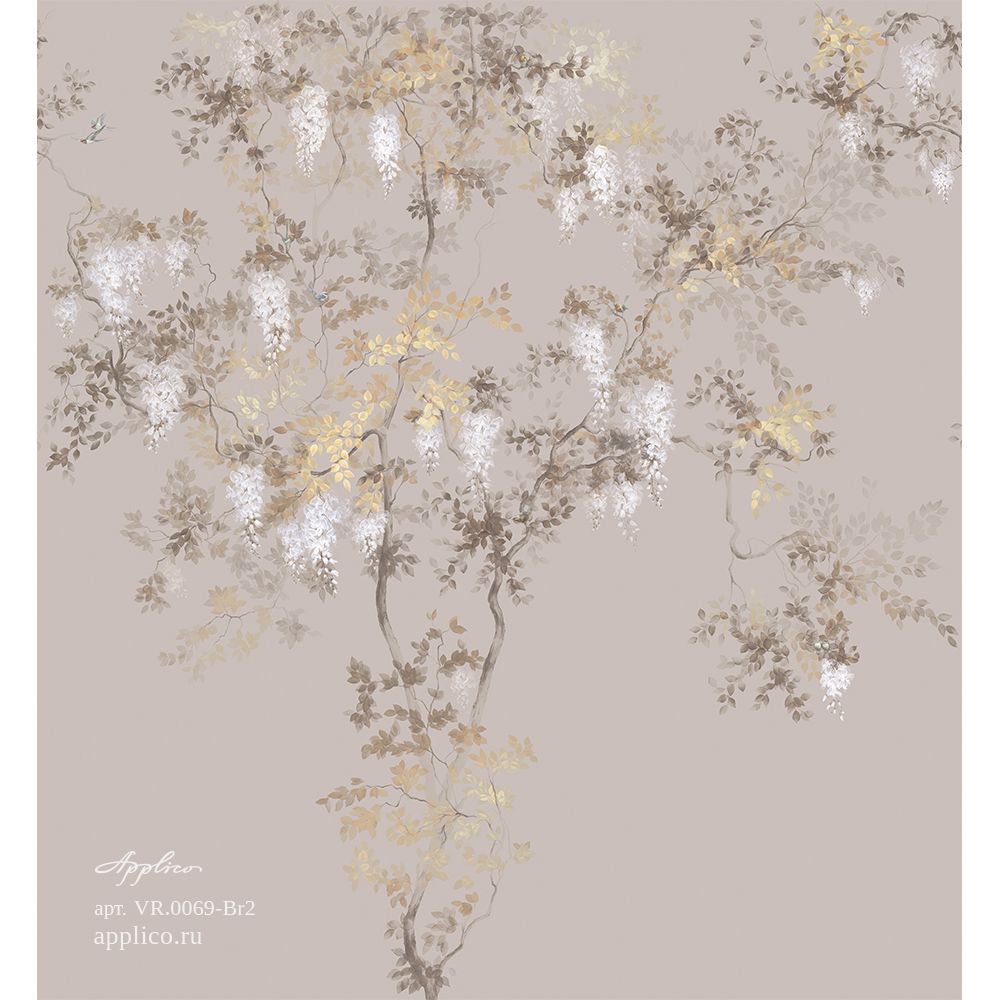 Фреска виниловая Applico (Апплико) Five, VR-0069-Br2