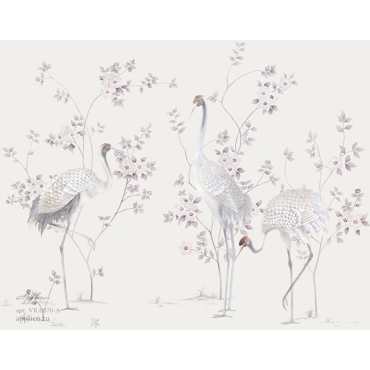 Фреска виниловая Applico (Апплико) Five, VR-0070-A