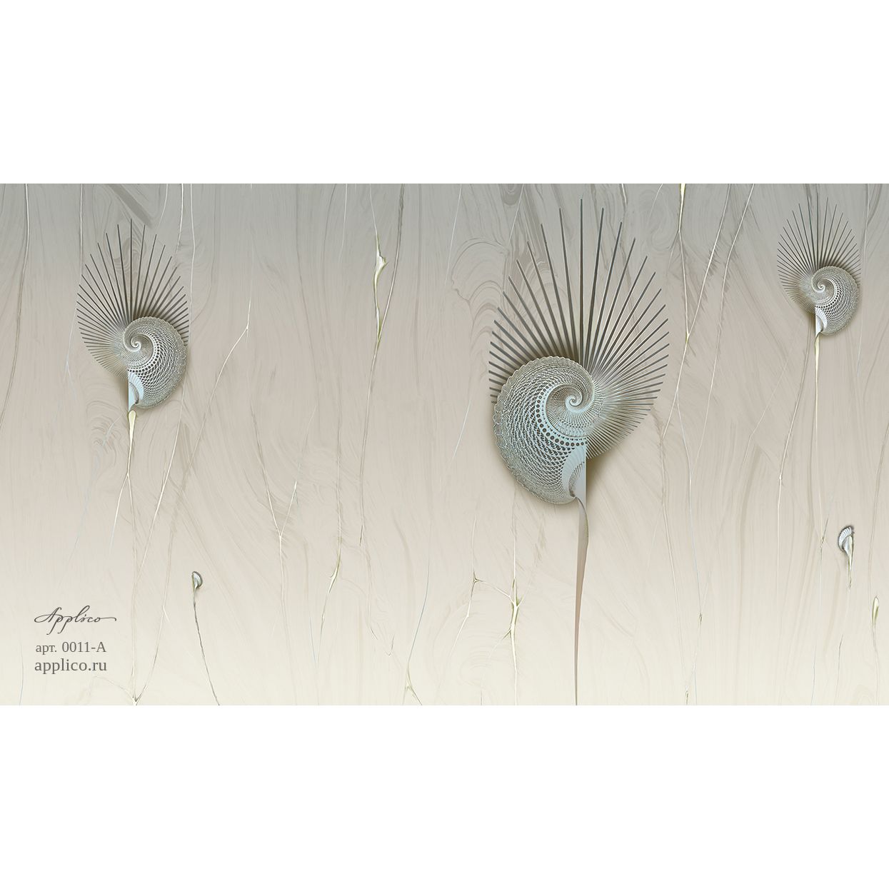 Фреска виниловая Applico (Апплико) One, 0011-A