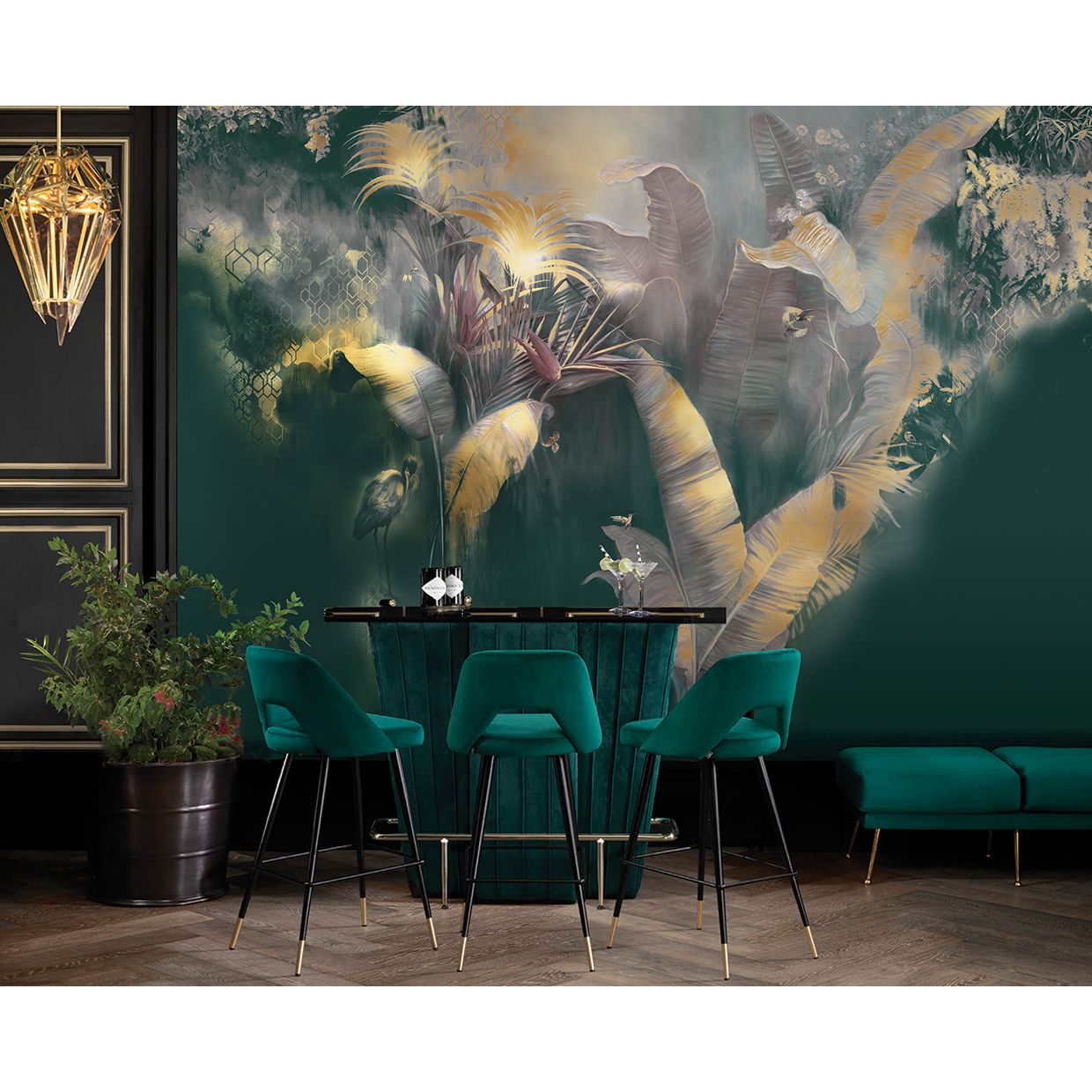 Фреска виниловая Applico (Апплико) One, 0015-G1