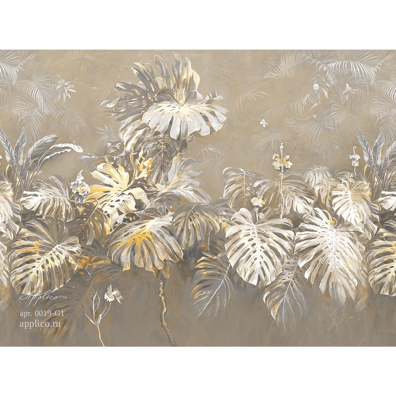 Фреска виниловая Applico (Апплико) Two, 0019-G1