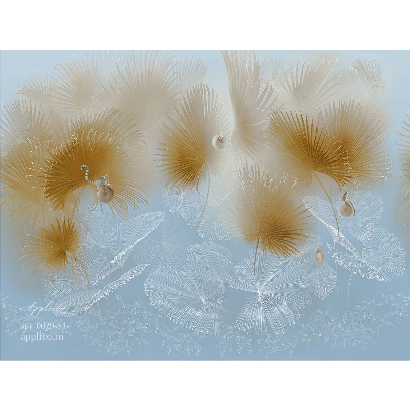 Фреска виниловая Applico (Апплико) Two, 0029-S1