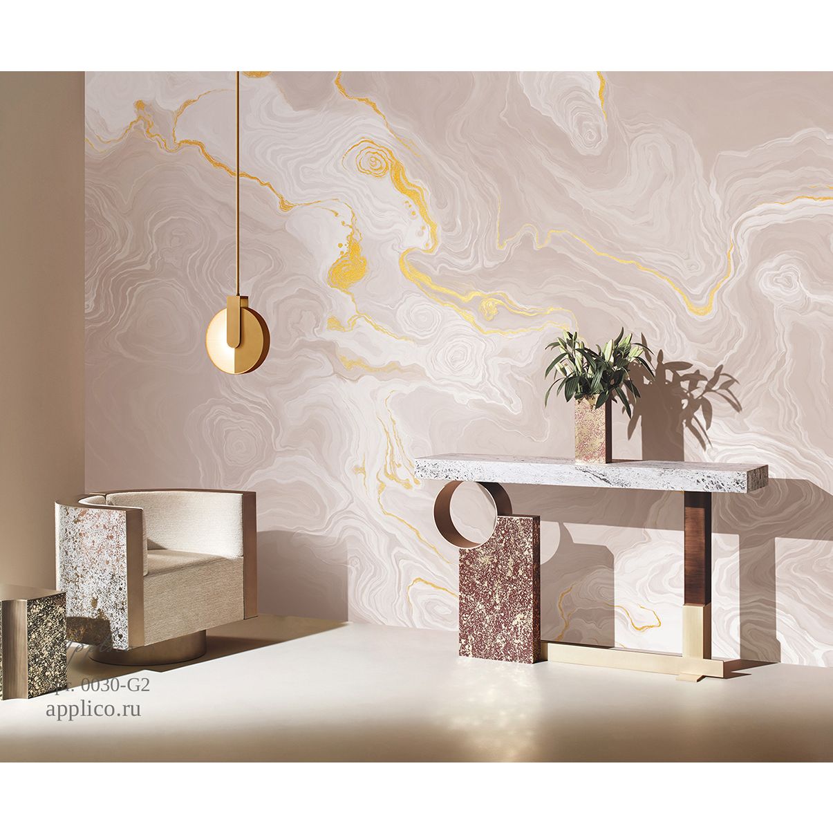 Фреска виниловая Applico (Апплико) Two, 0030-G2
