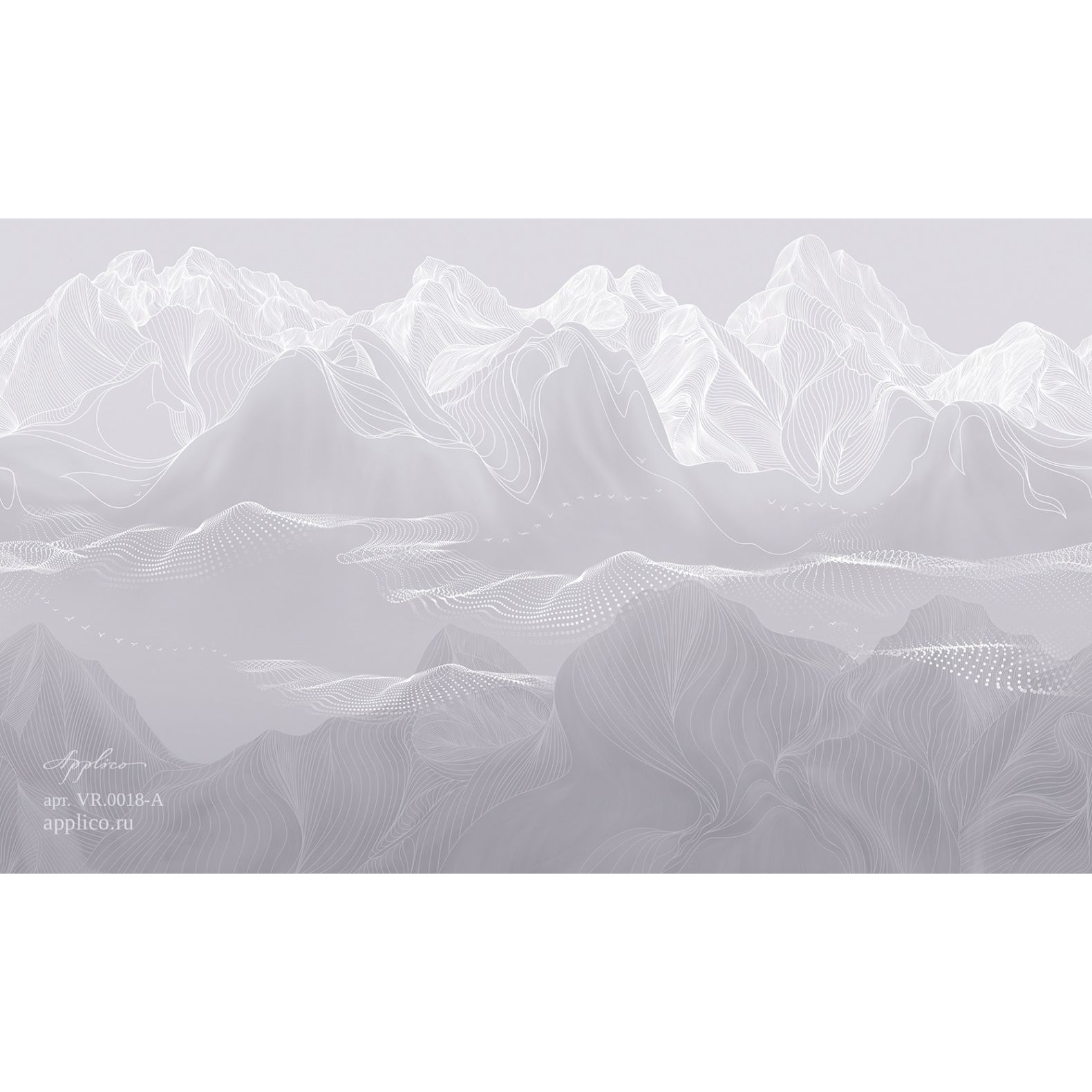 Фреска виниловая Applico (Апплико) Two, VR.0018-A