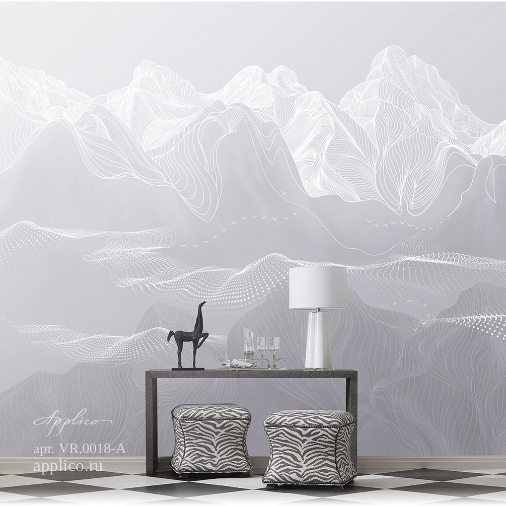 Фреска виниловая Applico (Апплико) Two, VR.0018-A