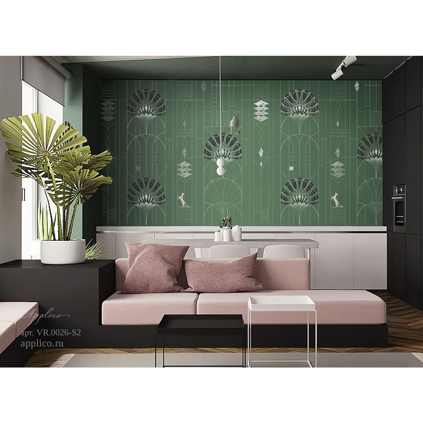 Фреска виниловая Applico (Апплико) Two, VR.0026-S2