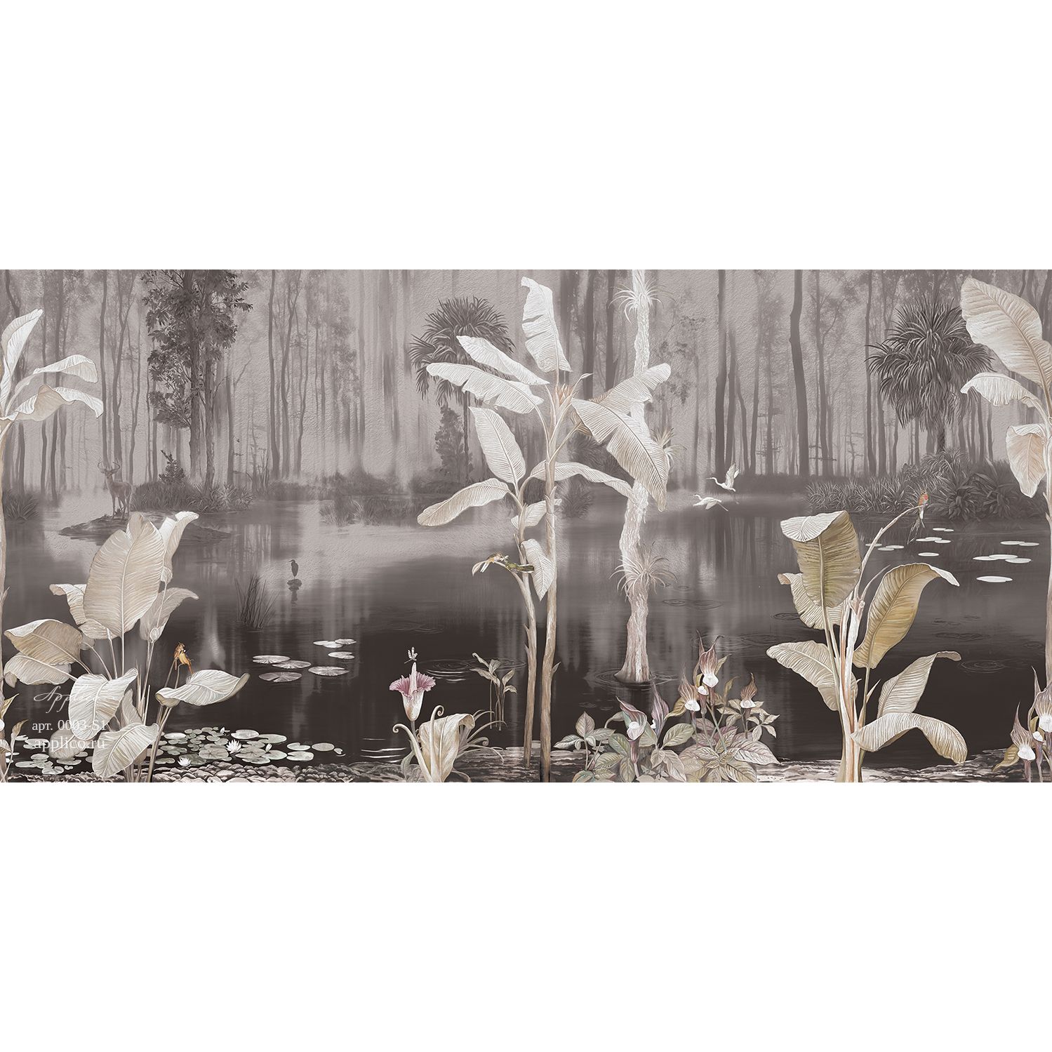 Фреска виниловая Applico (Апплико) One, 0003-S1