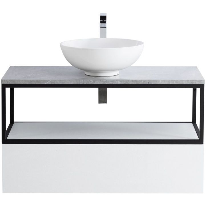 База под раковину Cezares (Цезарис) CADRO-100-1C-SO-BG Bianco Ghiaccio