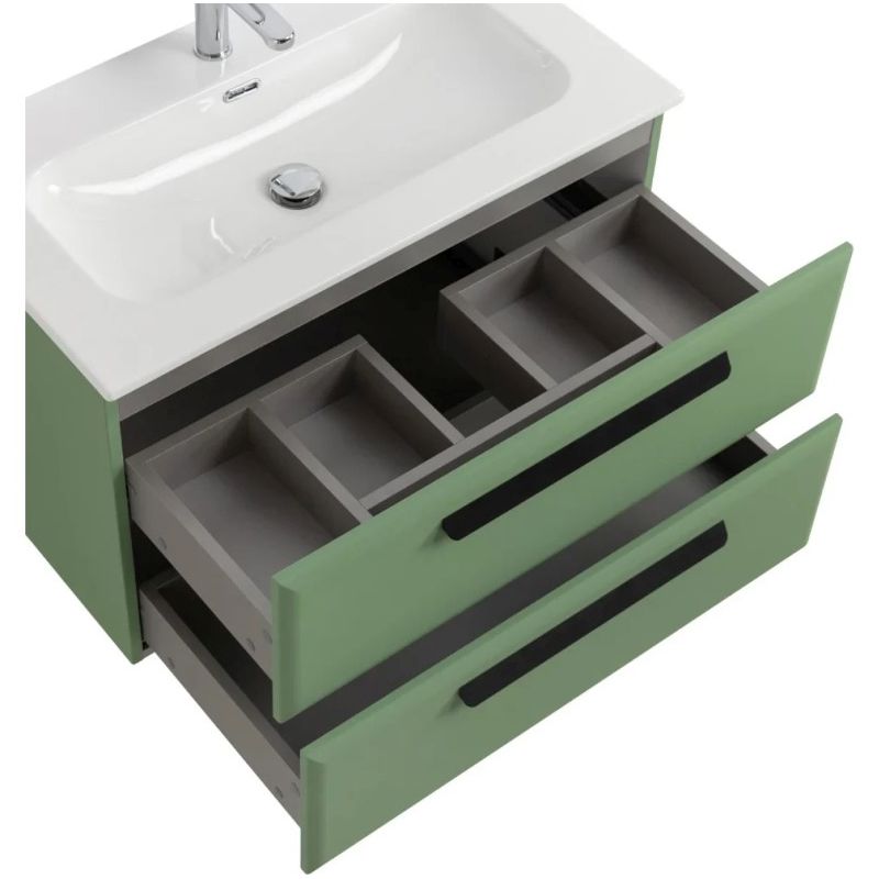 База под раковину Cezares ECO-CER-N-800-2C-SO-PS-P фисташковый софт