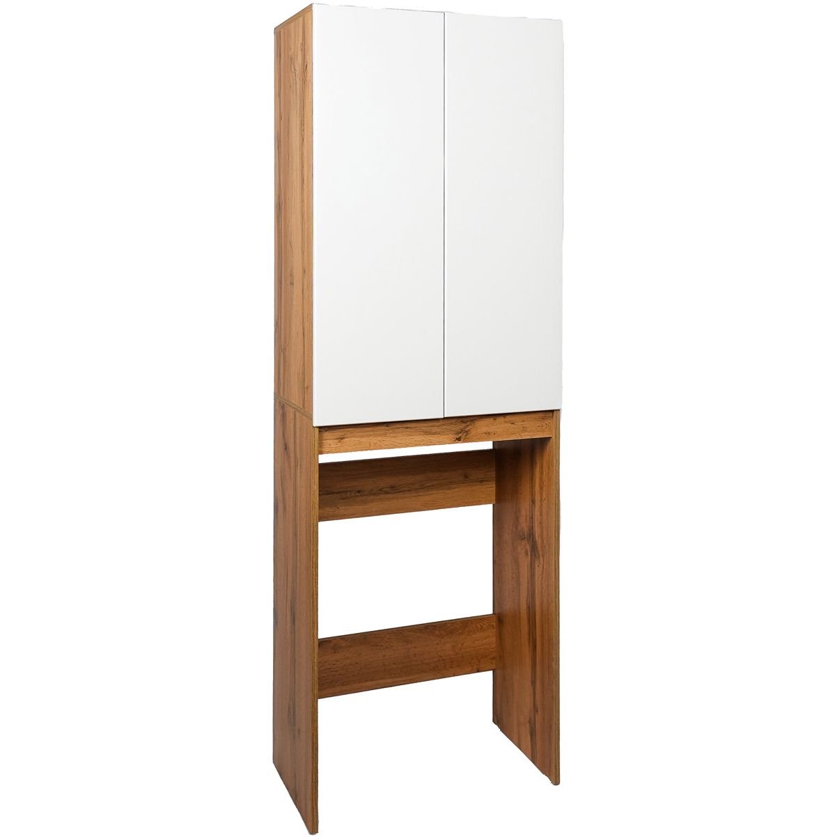 Шкаф Viant (Вайант) Бостон 65, VBOS645-SHSM 1900х645х380 разборный для см, дуб вотан/белый