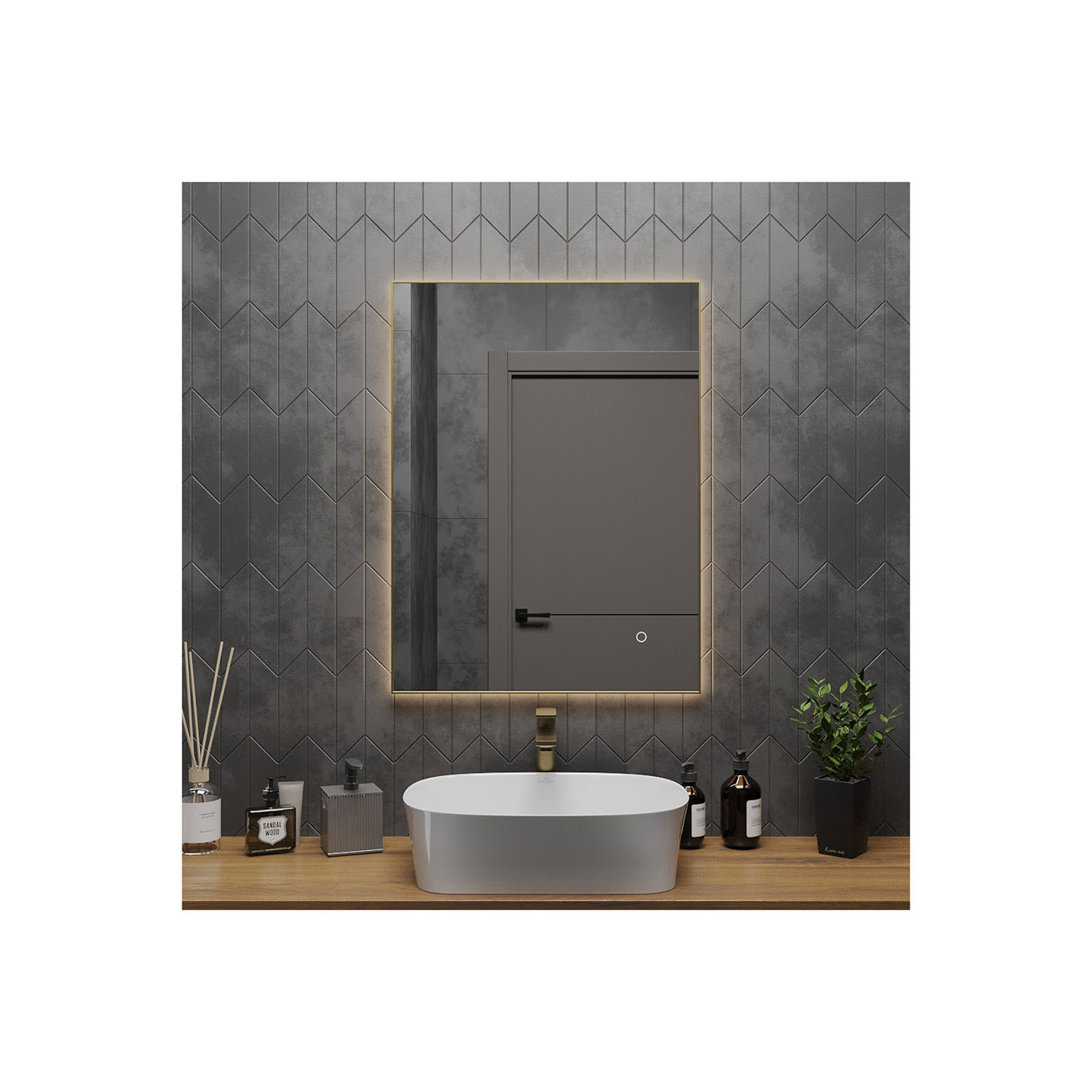 Зеркало RoxenBath (РоксенБаз) Frida 60x80 см, 510215-60