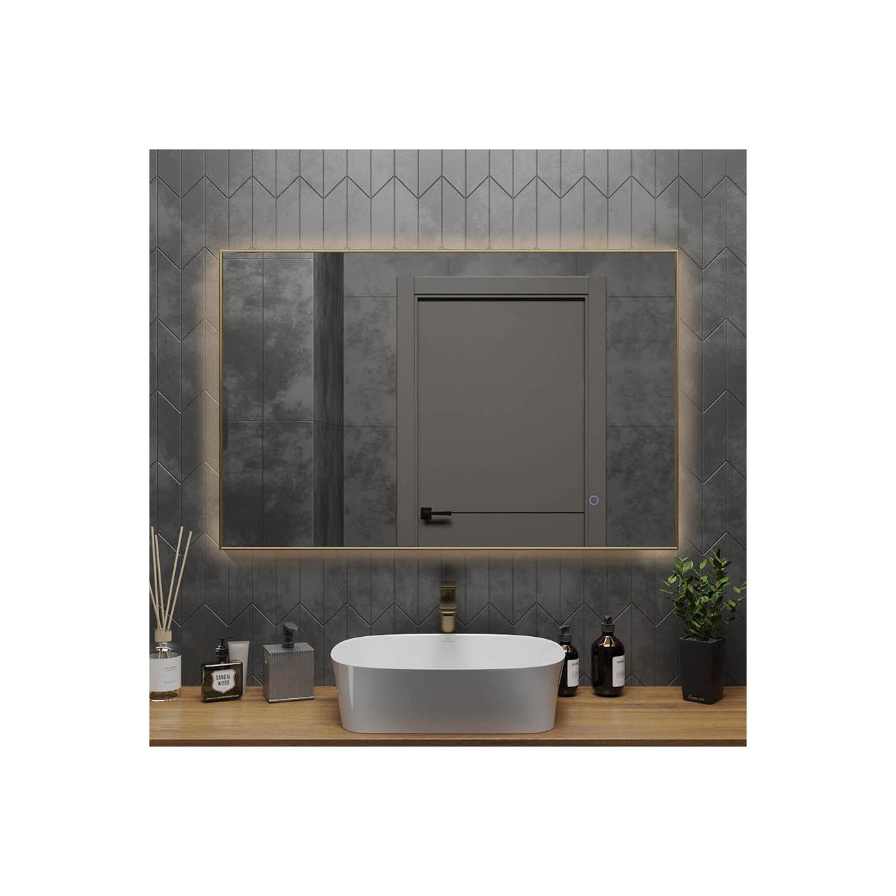 Зеркало RoxenBath (РоксенБаз) Frida 120x70 см, 510215-120