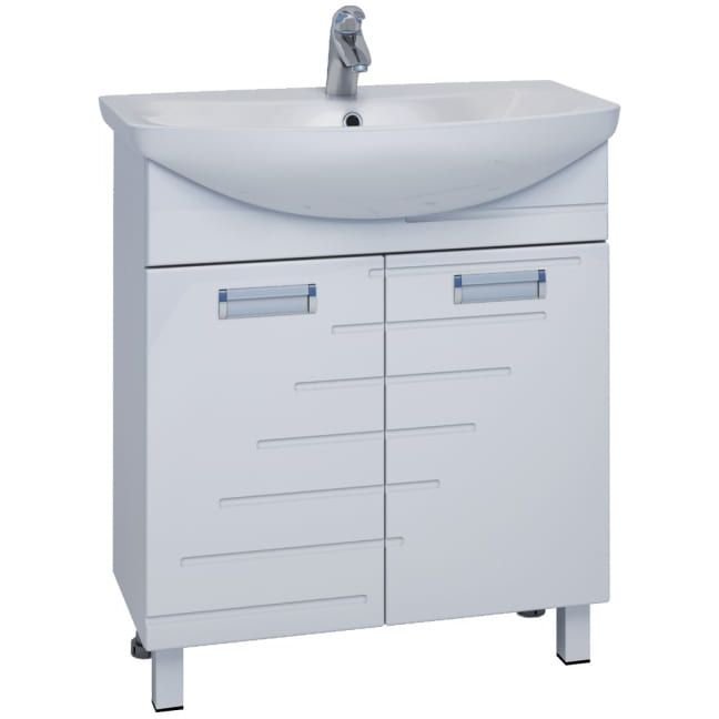 Тумба Vigo (Виго) Diana 70, tn.DIA.BAL.70.2D напольная, 2 дв. (под раковину Балтика 70) белый